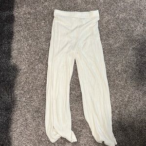 H&M size small white cotton pant